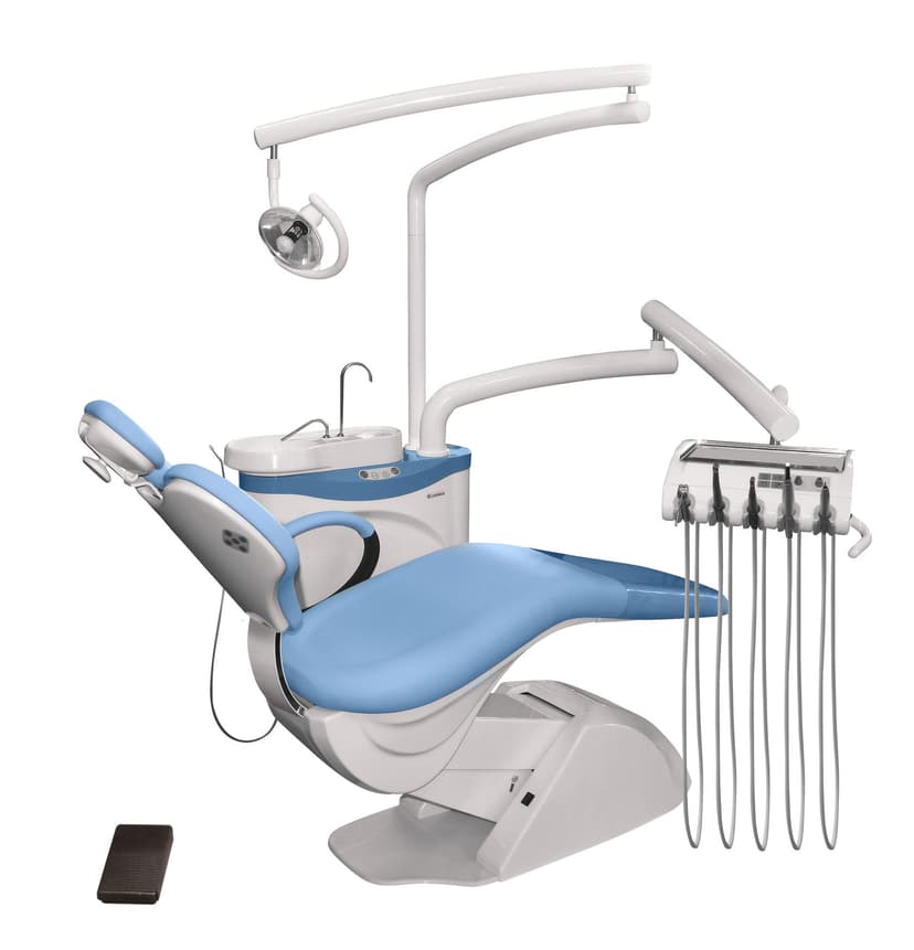 Стоматологическая установка 654 NK (c нижней подачей шлангов)CHIROMEGA (Словакия)