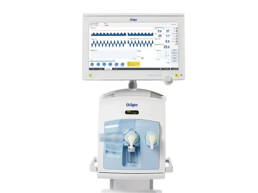 Аппарат ИВЛ для новорожденных и детей Babylog VN800 Dräger 