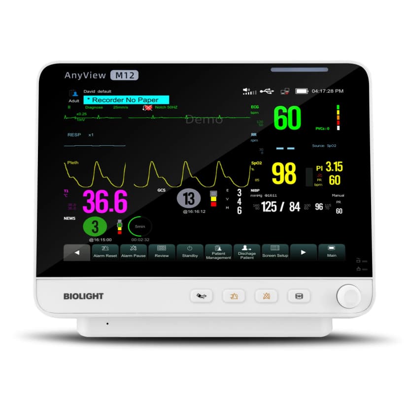 Монитор пациента Biolight AnyView P15 ( Masimo Rainbow SET )